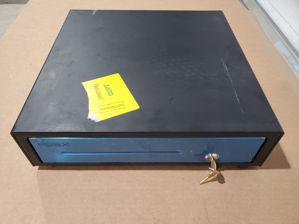 POS-X 16″ Cash Drawer ION-C16A-1s POS Printer Interface Used