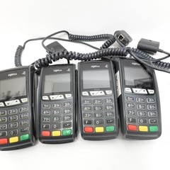 Lot of 4 Ingenico iCT250 Credit Card Terminals ICT250-USPHX05A Untested