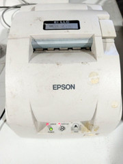 Epson TM-U220D M188D POS Receipt Printer (For Parts/Repair, No Paper) w/Charger