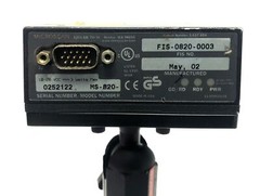 Microscan Mounted 10-28VDC 3 WATTS MAX MS-820 Barcode Scanner FIS-0820-0003 USED