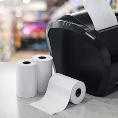 3 1/8” x 230’ Thermal Receipt Paper Rolls – BPA Free – Credit Card Paper – Po…