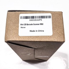 Mini 2D Bluetooth Barcode Scanner M60 Wireless USB iOS Android Windows w/ Dongle