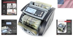 UV/MG/IR Counterfeit Detection Money Counter – Large Display