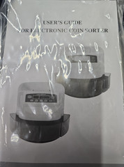 YWangQiang Money Counter Machine USD,Euro Coin Counter, Sorter, and Wrapper Coin