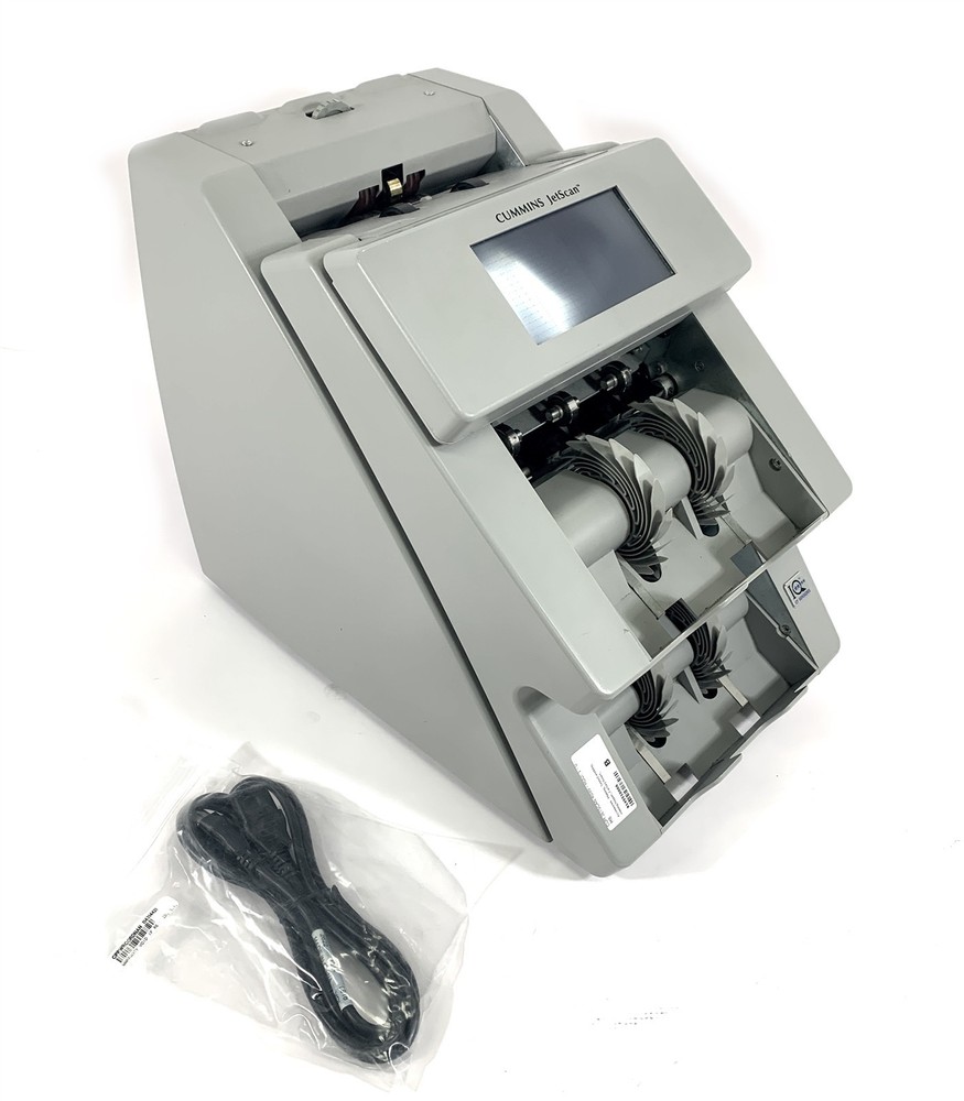 Cummins JetScan 4099 Dual Pocket Currency Counter 409-9909-00 *Counts New Bills*
