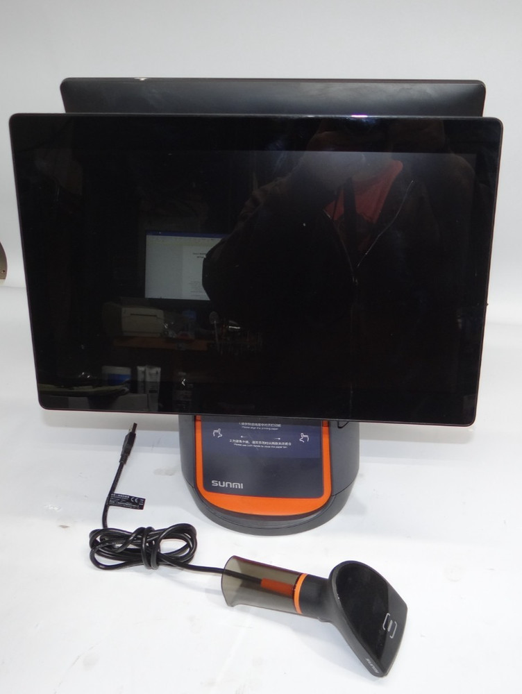 SUNMI DESKTOP POS SYSTEM L1563 T2s 15.6″ – NO POWER ADAPTER
