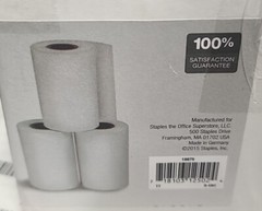 2 1/4″ x 50′ Thermal Paper Rolls (55 Count) New- Shipped in Original Box
