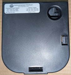 AVON Portable Manual Credit Card Imprinter Machine Slider Addressograph – Used