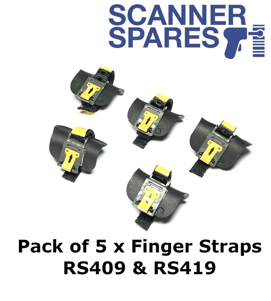 Pack of 5 x Finger Straps for Symbol RS409 & RS419 RS5000 Finger Scanner