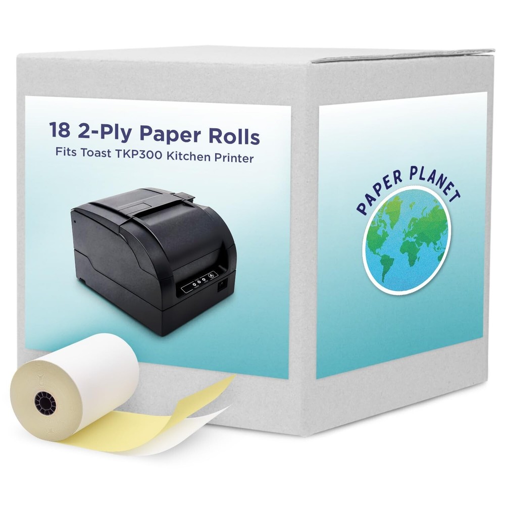 Kitchen Printer Paper for Toast TKP300 Kitchen Printer by Paper Planet | Comp…