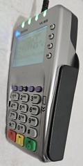 VeriFone VX805 CTLS Pin Pad Chip/Card Reader W/ Power Cord