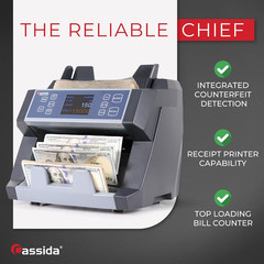 6600 UV/MG – USA Business Grade Money Counter with UV/MG/IR Counterfeit Detectio