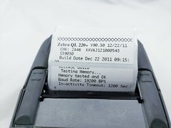 Zebra QL220 Plus Q2D-LUGA0000-00 Portable Barcode Label Wireless Printer QL220+