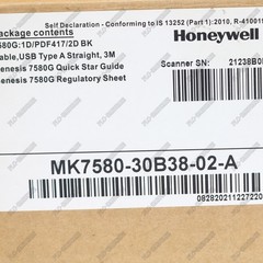 NEW Honeywell MS7580 Genesis USB Desktop Barcode Scanner MK7580-30B38-02-A