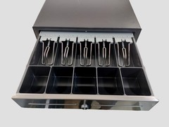 NCR Silver POS Point of Sale POS CASH DRAWER CD10164