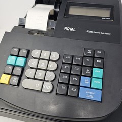 Royal 500DX Electronic Cash Register – TESTED/WORKS – No Key
