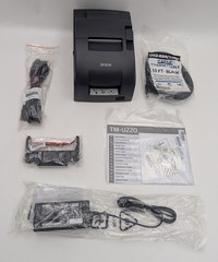 Epson TM-U220B M188B Dot Matrix POS Receipt Printer Ethernet USB – New Open Box