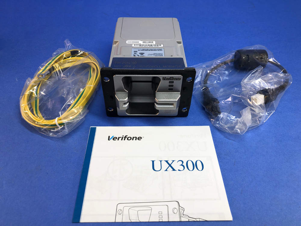 NEW Verifone UX300 EMV Card Reader P/N M159-300-000-WWA-B ( NOT Gilbarco )