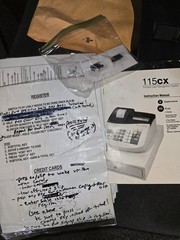 Royal 115cx Portable Cash Register Management System