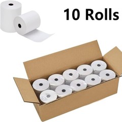 10 Rolls 3-1/8″ x 230′ Thermal Paper Rolls Cash Register POS Receipt Paper