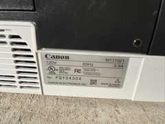 Lot Of 2 Canon ImageFormula CR-190i II Check Document Scanners for parts