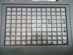 Micros Point of Sale POS Terminal Keyboard Workstation 4 Credit Card 400700-001