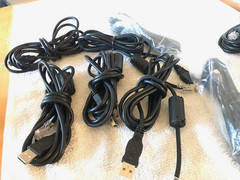 LOT of 14 (7) USB TO RJ45 (4) RJ45 TO SERIAL (3) USB TO SERIAL CABLE GENDERS PC