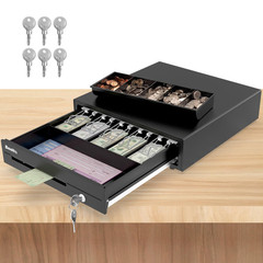 Beelta 16 Heavy Duty Cash Drawer For Pos System Fully Removable Tray 5 Bill/5