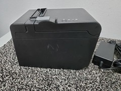 Epson TM-T20III Thermal Serial Receipt Printer With Power Adapter w Thermo Rolls