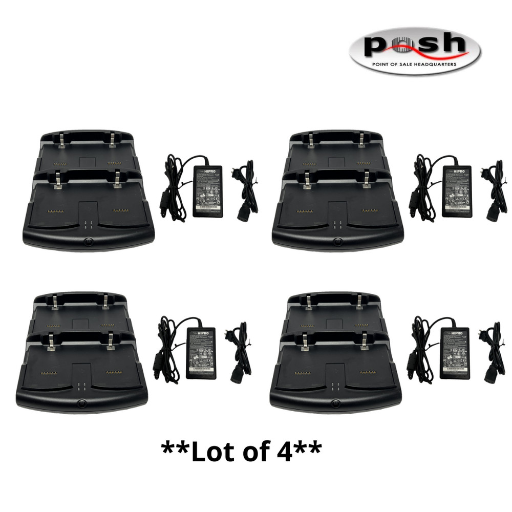 Lot of 4 Symbol/Motorola 4-Slot Battery Charger SAC5500-4000 for MC55/MC65/MC67