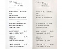 2 Ply 50 Rolls 3 X 90 Feet Carbonless White/Canary Kitchen Printer Paper