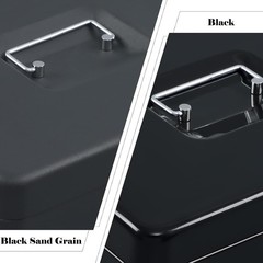Versatile Cash Box with Combination Lock – Tiered Money Organizer, 4/5 Slots