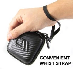 CASEMATIX Portable Credit Card Reader Case Compatible with Square Black