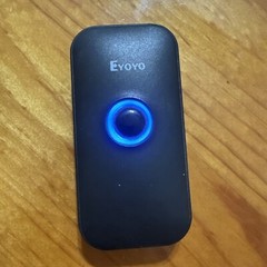 eyoyo Portable Bluetooth Scanner Barcode Scanner Black