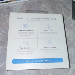 Square Reader for Magstripe Lightning Credit Card Reader for iPhone & iPad