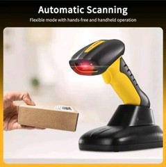 NetumScan Upgraded Industrial Bluetooth QR Barcode Scanner, IP67 Waterproof & 7M