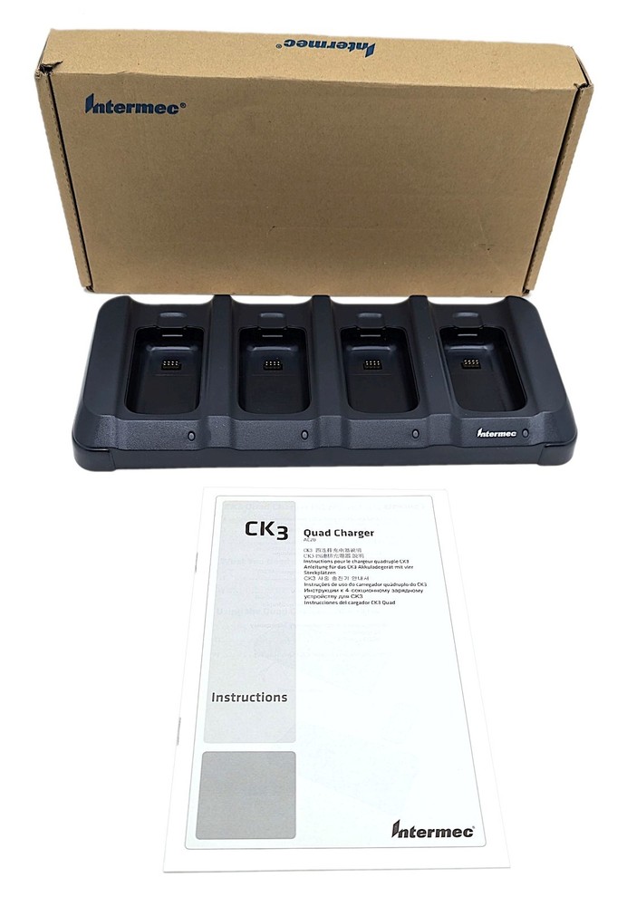 Intermec AC20 Quad Battery Charger 871-230-101 for CK3 CK65 CK67 – New Open Box