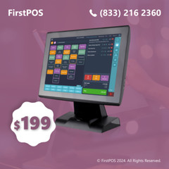 15” Touchscreen POS Cash Register Till System for all Retail Shops