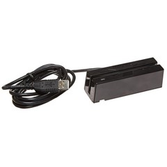 Triple Track Magnetic Stripe Reader, USB Cable
