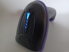 TERA Barcode Scanner 1D (USB, 2.4Ghz Wireless, Bluetooth, Wired) Purple #5100