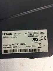 Epson M244A USB Serial Thermal POS Receipt Printer TM-T88V, WORKS FREE SHIPPING