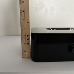 Black Cash Box with Money Tray Large 9.8×7.9×3.5 Inches Combination Lock
