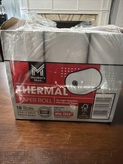 Member’s Mark Thermal Receipt Paper Rolls, 3 1/8″ X 190′