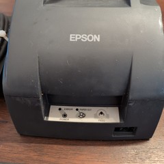 Epson TM-U220B POS Dot Matrix Receipt Printer Ethernet Network W/Power Adapter