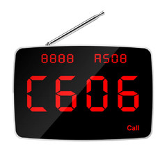 Wireless Table Call Button Pager System 1 Host 20 Call Buttons 2 Watch Receivers