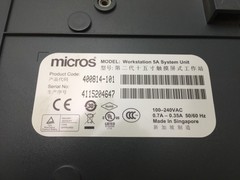 Micros POS Workstation 5A Intel Atom N450 @1.66GHz 0.5GB RAM NO HDD FAIR