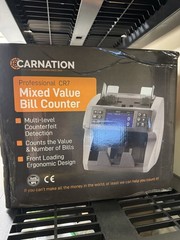 Carnation Professional CR7 Bill Counter Multi-level Counterfeit UV/IR Detection