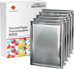 Cost-Effective Inkless Thermal Paper 8.5″ x 11″ – 5 Ream Case, 500 Total Sheets