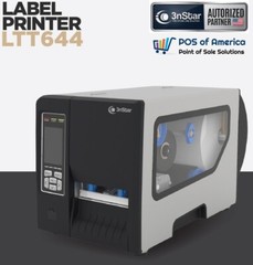 3nStar 4″ Industrial Direct &Thermal Transfer Label Printer USB Eth Ser LTT644