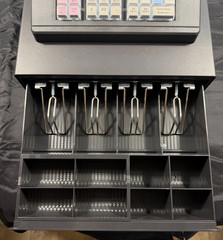 Unbranded ECR600 All-in-One Thermal Cash Register W/12 Slot Drawer New
